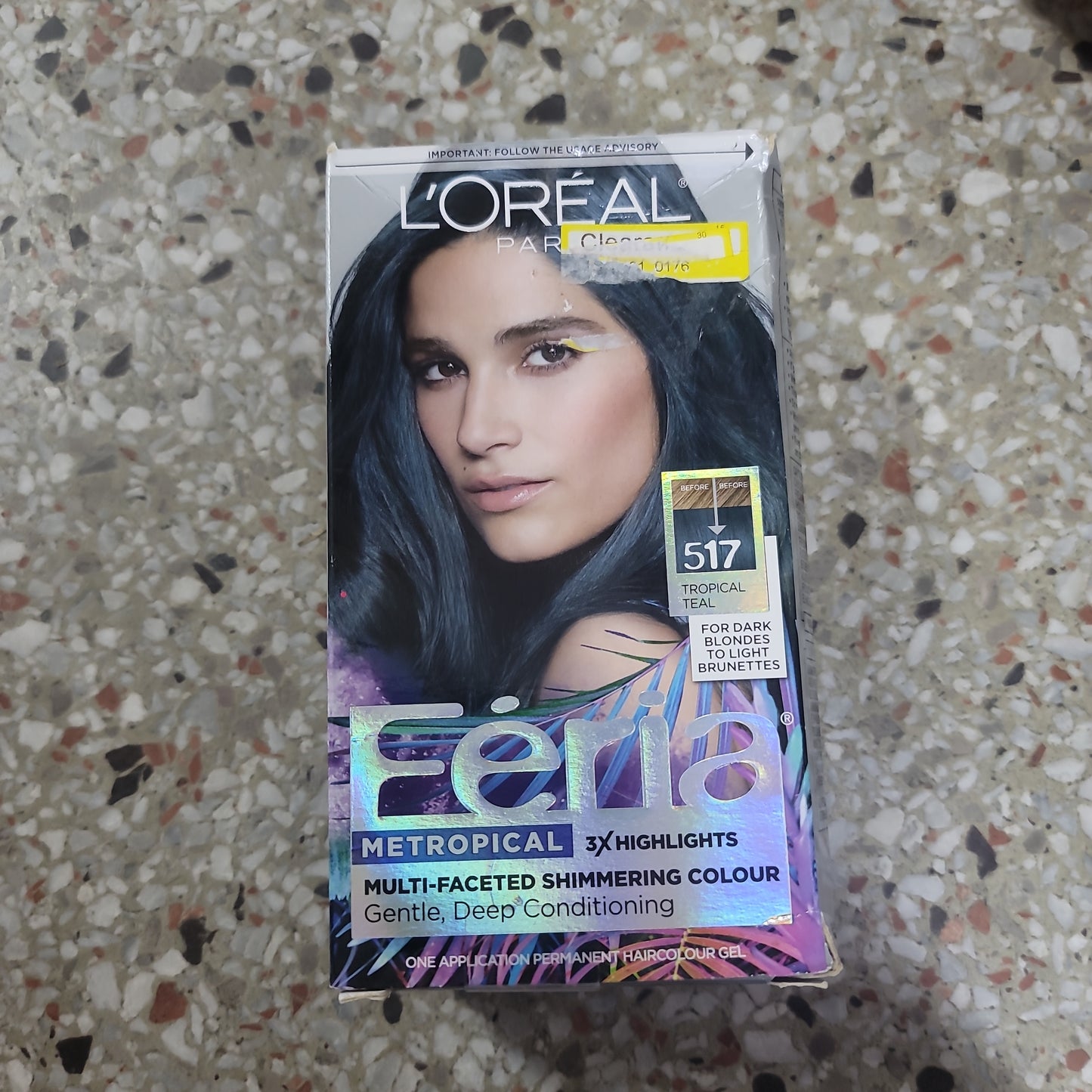 Loreal tropical teal