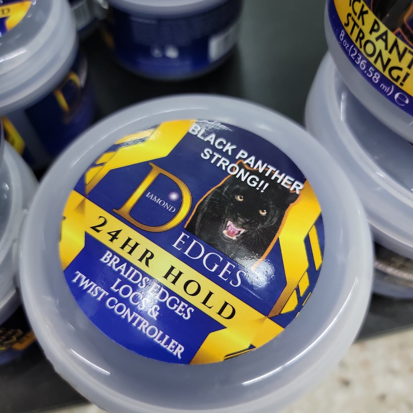 Panthers Diamond Edges 24hr Hold 8oz