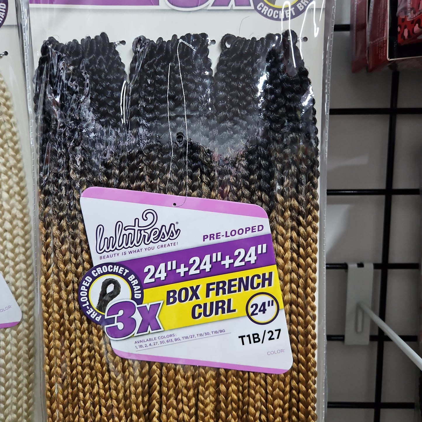 Lulutress box french curl #T1b/27 by Beauty Giant