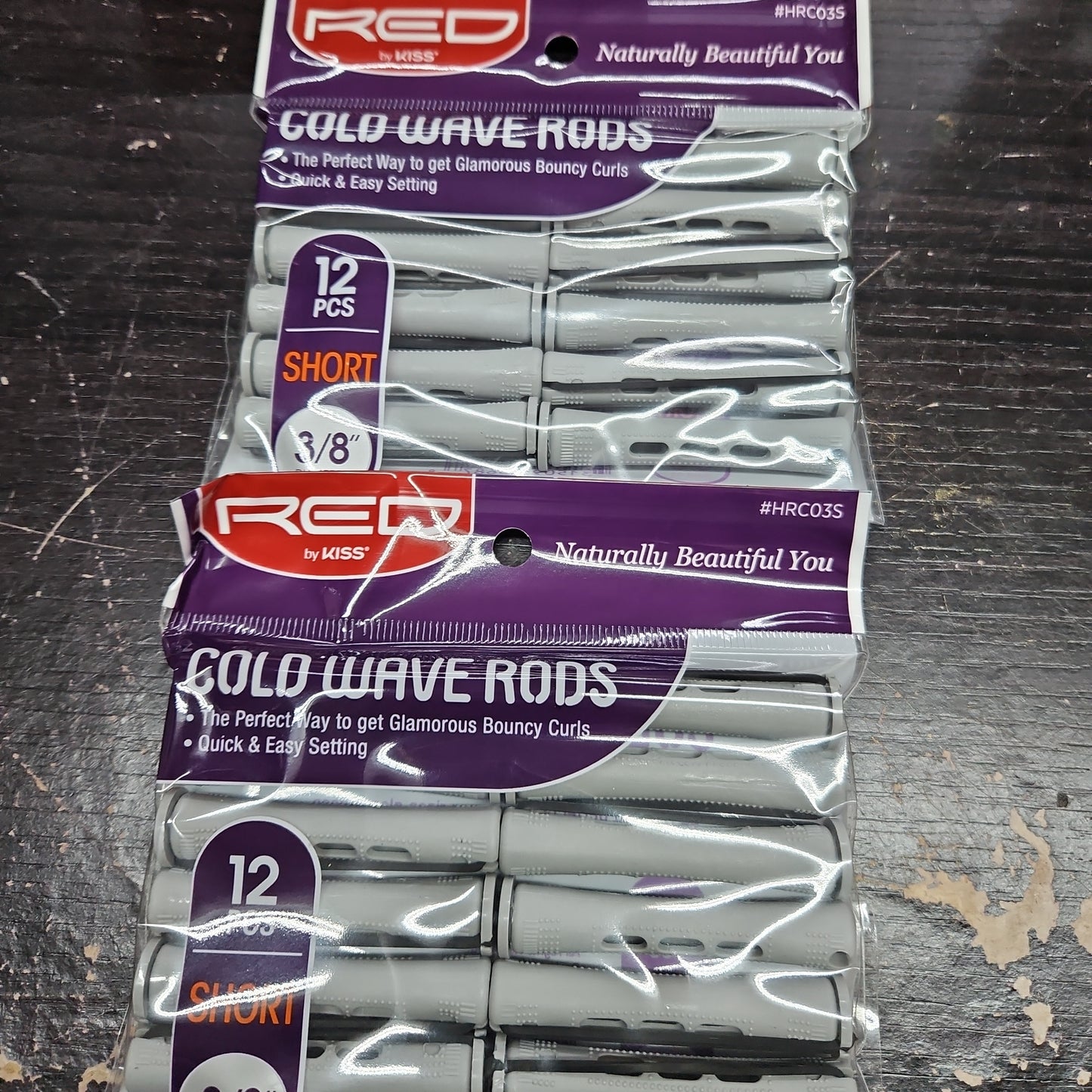 Red cold wave rodd 3/8" short