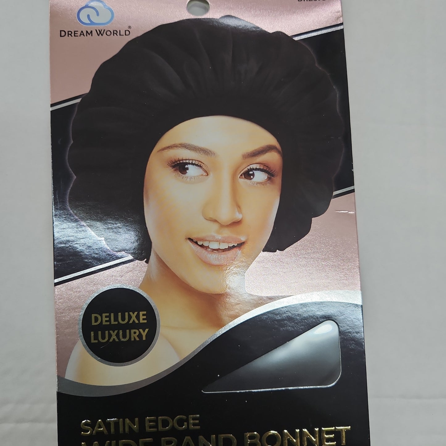 Dream W. wide band bonnet satin