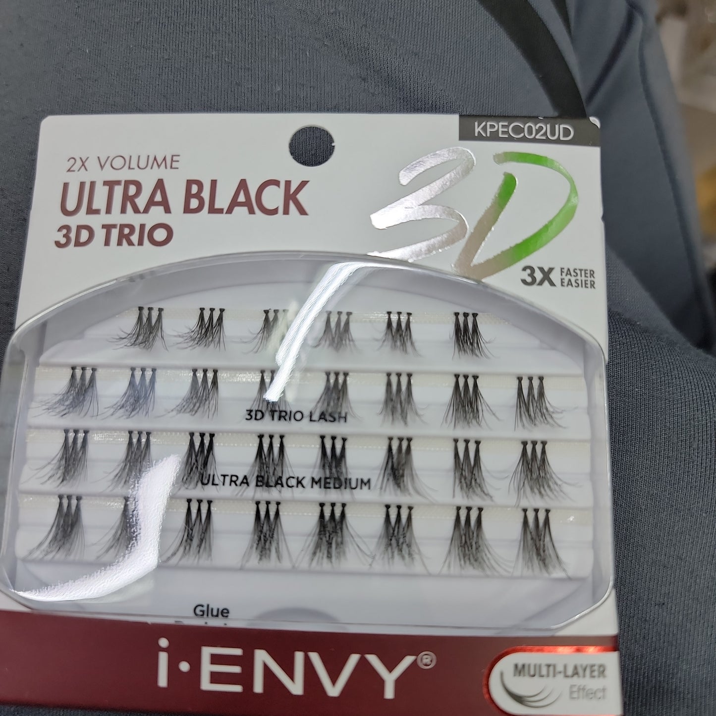 i-Envy 2X Volume Ultra Black 3D Trio Meduim KPEC02UD