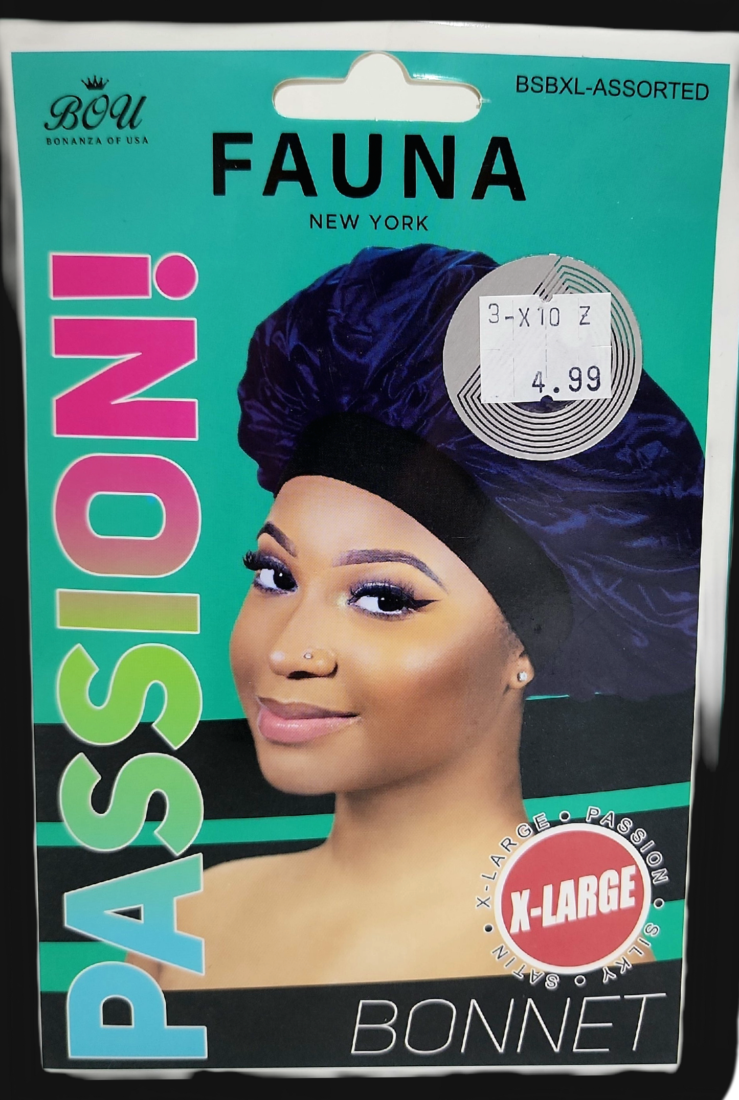 Fauna passion bonnet xl assorted by Beauty Giant