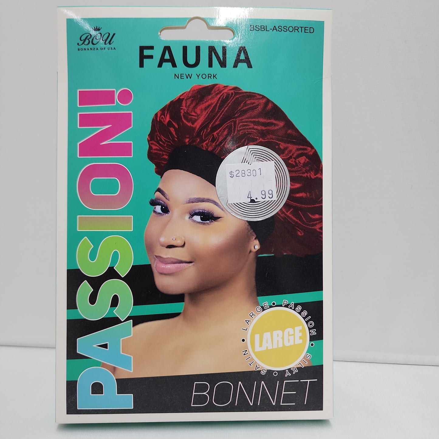 Fauna passion bonnet assorted large by Beauty Giant
