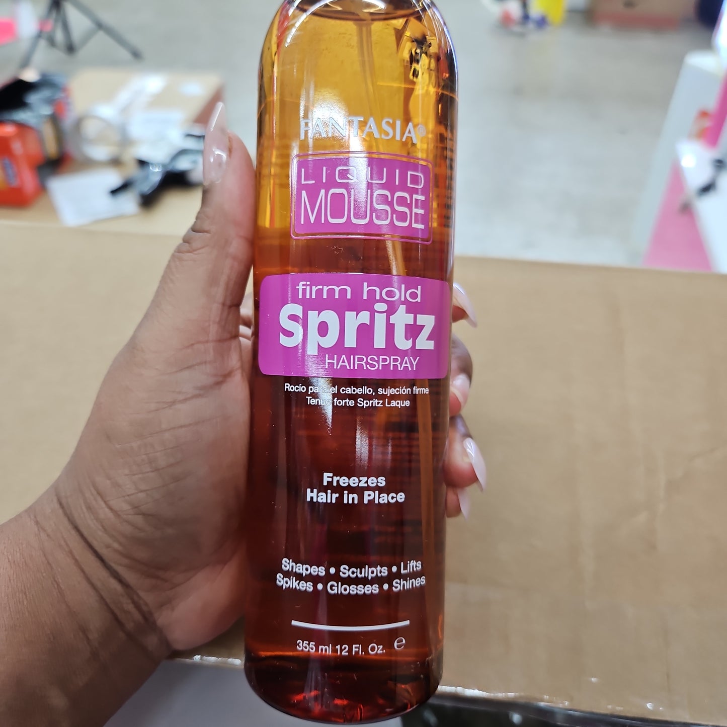 Fantasia spritz firm hold 12oz