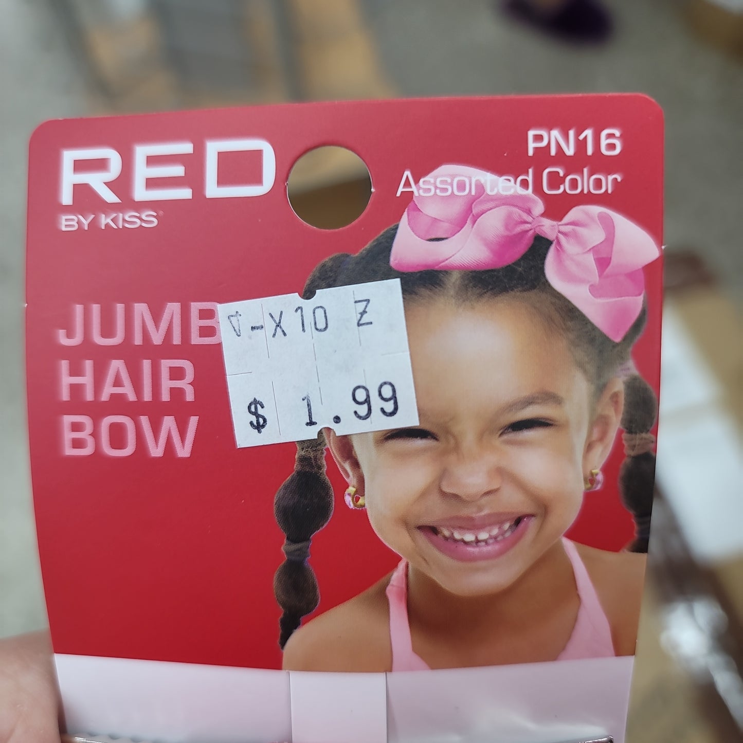 Red by kiss jumbo hair bow assorted color