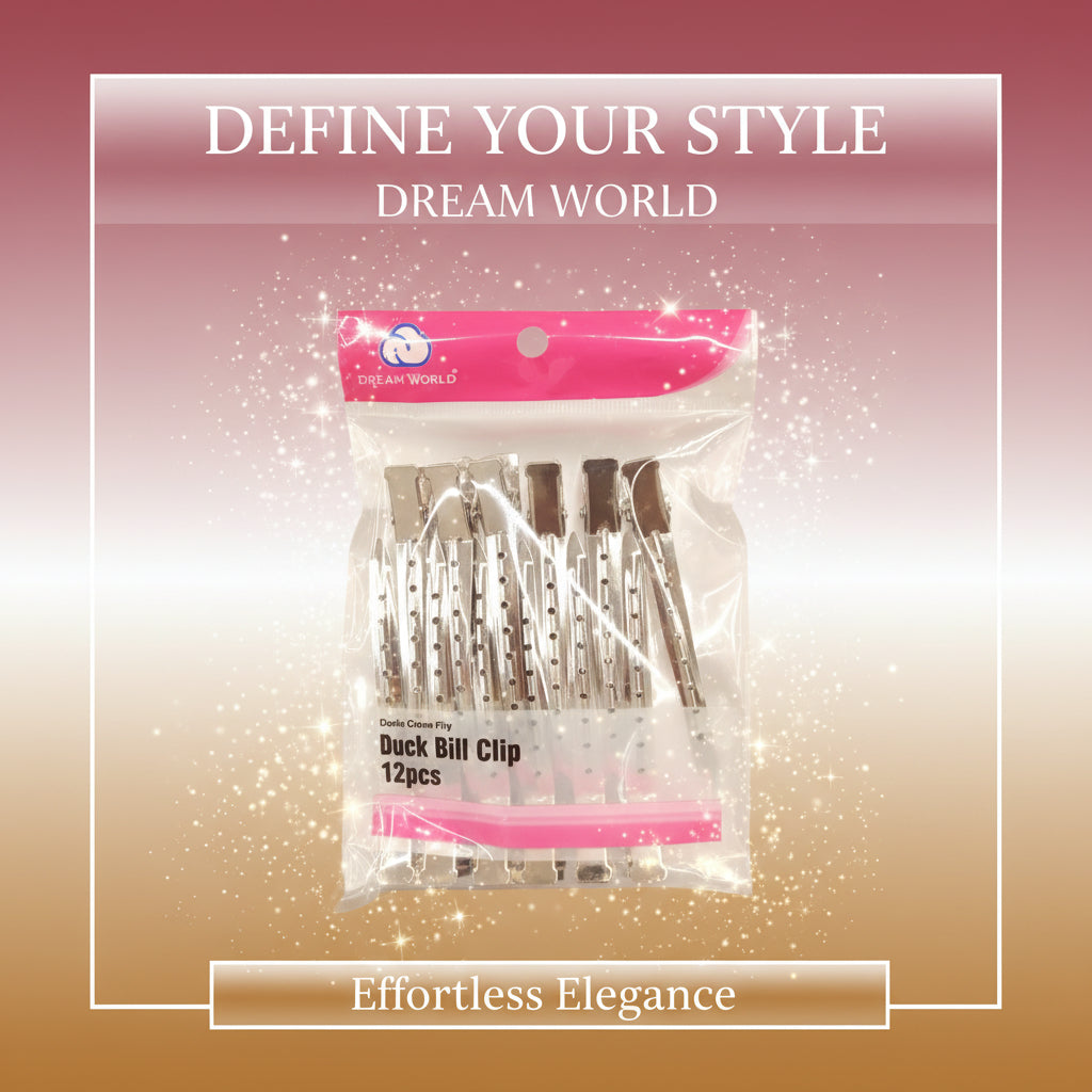 Dream world duck bill clips 12pcs by Beauty Giant