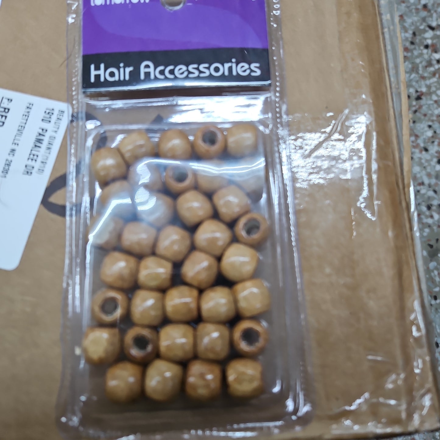 Tomorrow wooden beads