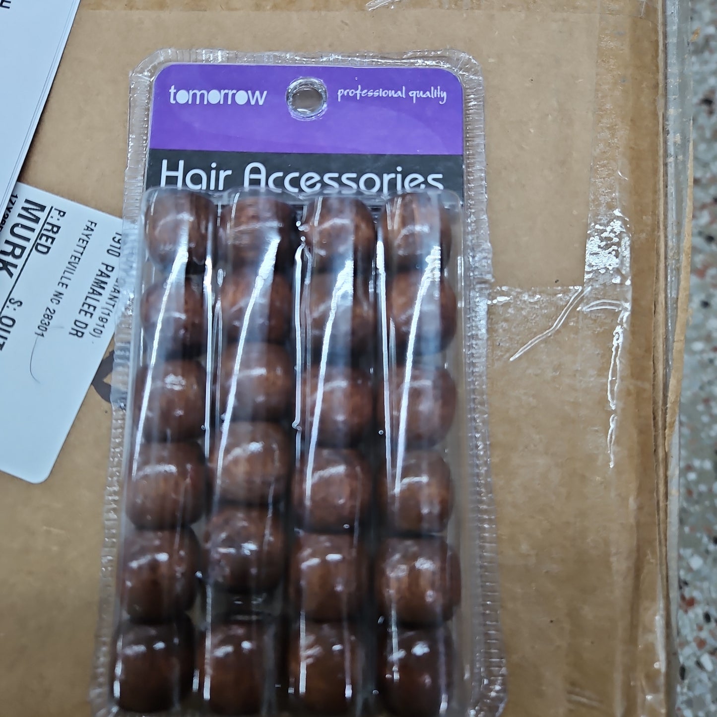 Tomorrow wooden beads