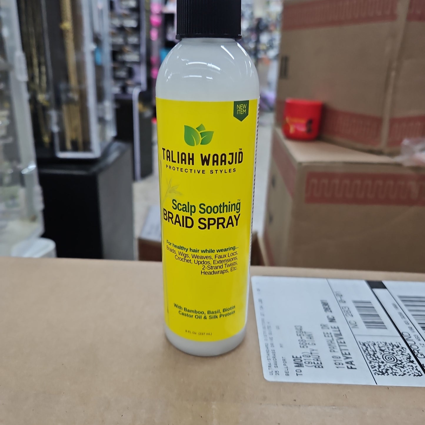 Taliah waajid braid spray