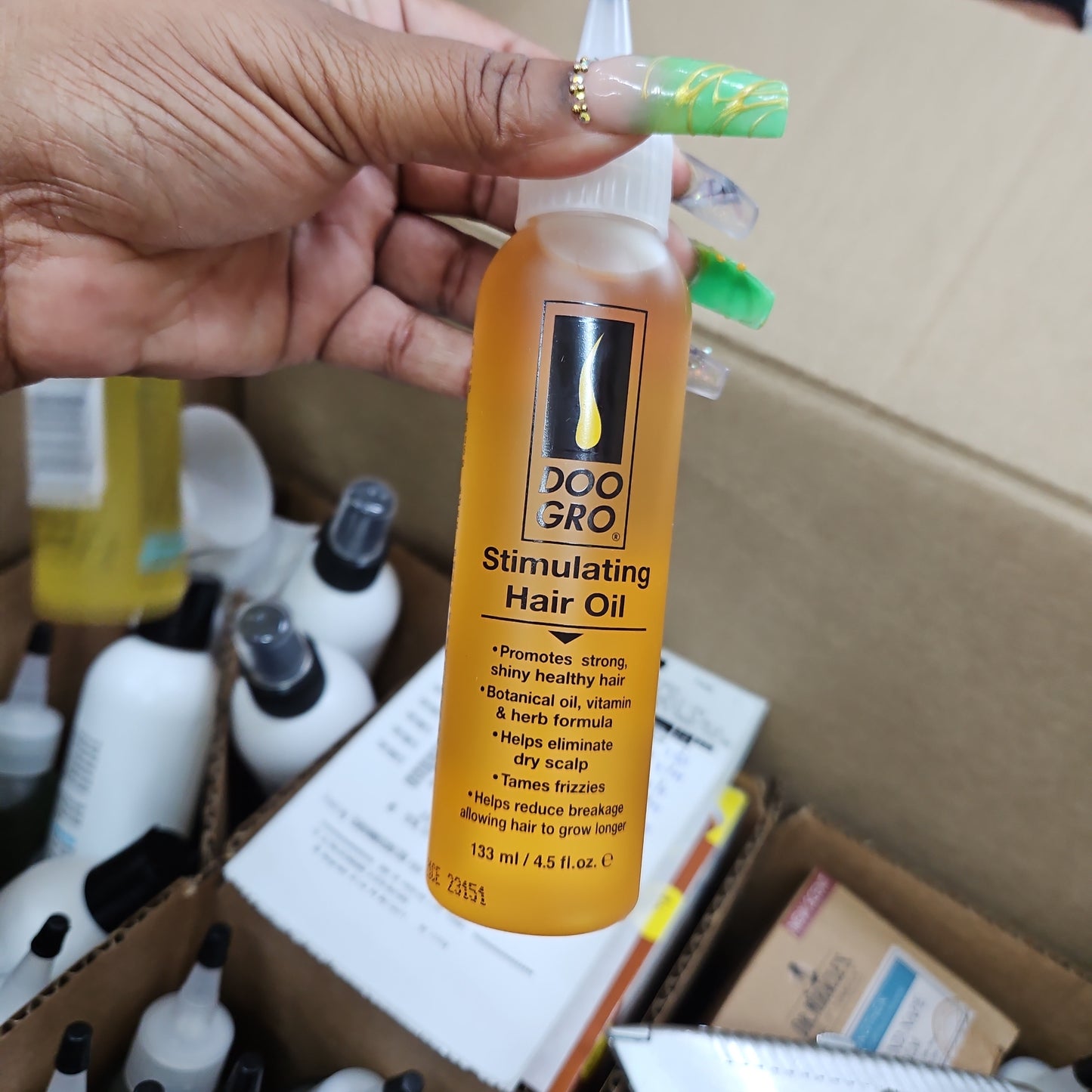 Doo gro stimulating hair oil 4.5oz