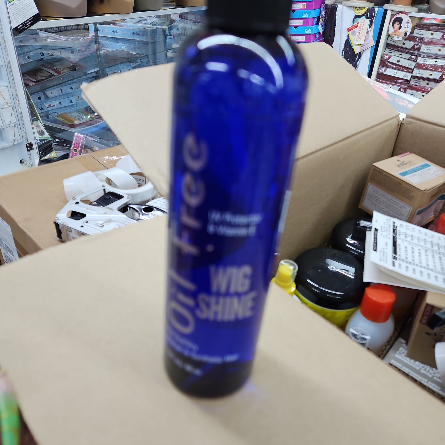 Bonfi natural oil free wig shine 8oz