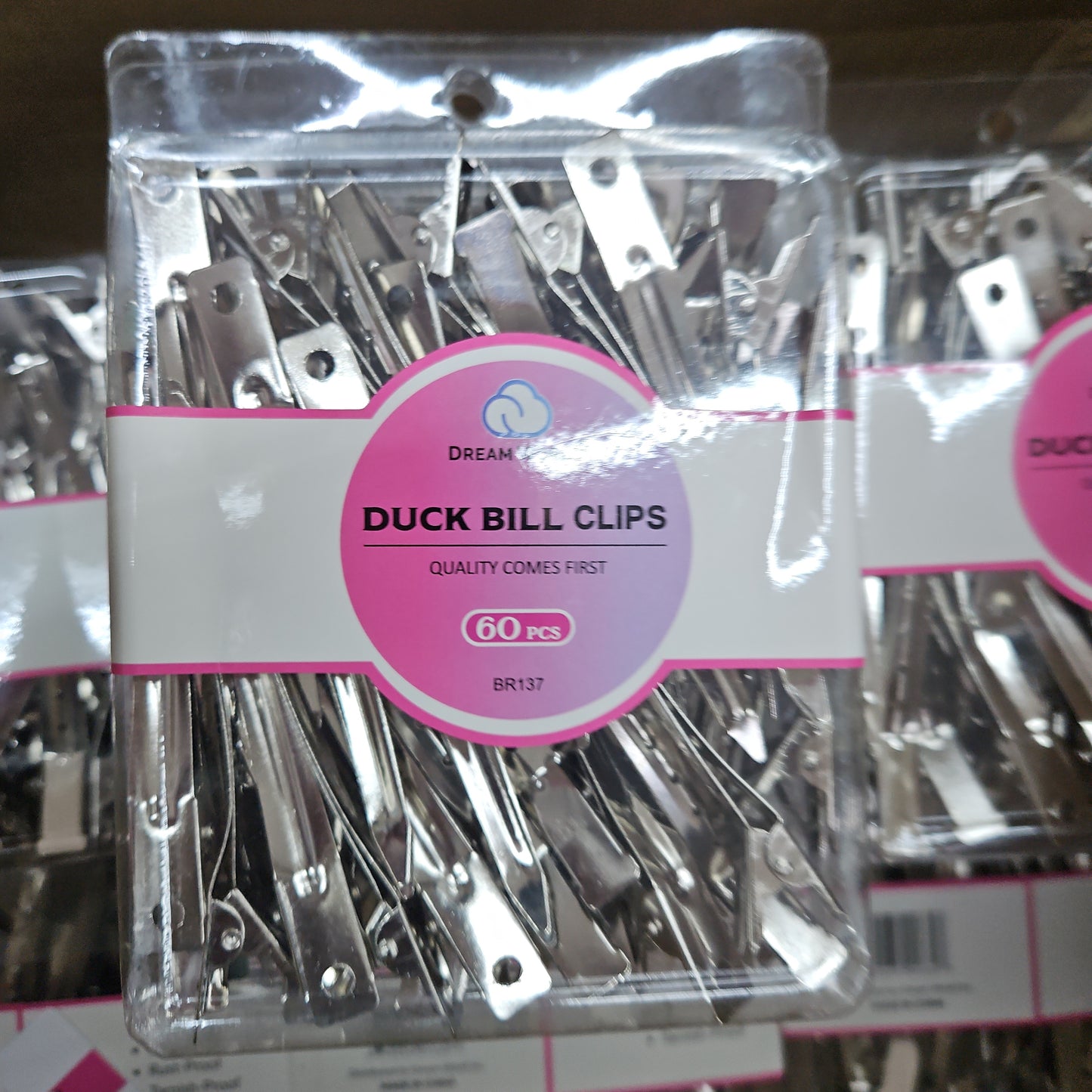 Dream World Duck bill clip 60pcs BR137 by Beauty Giant
