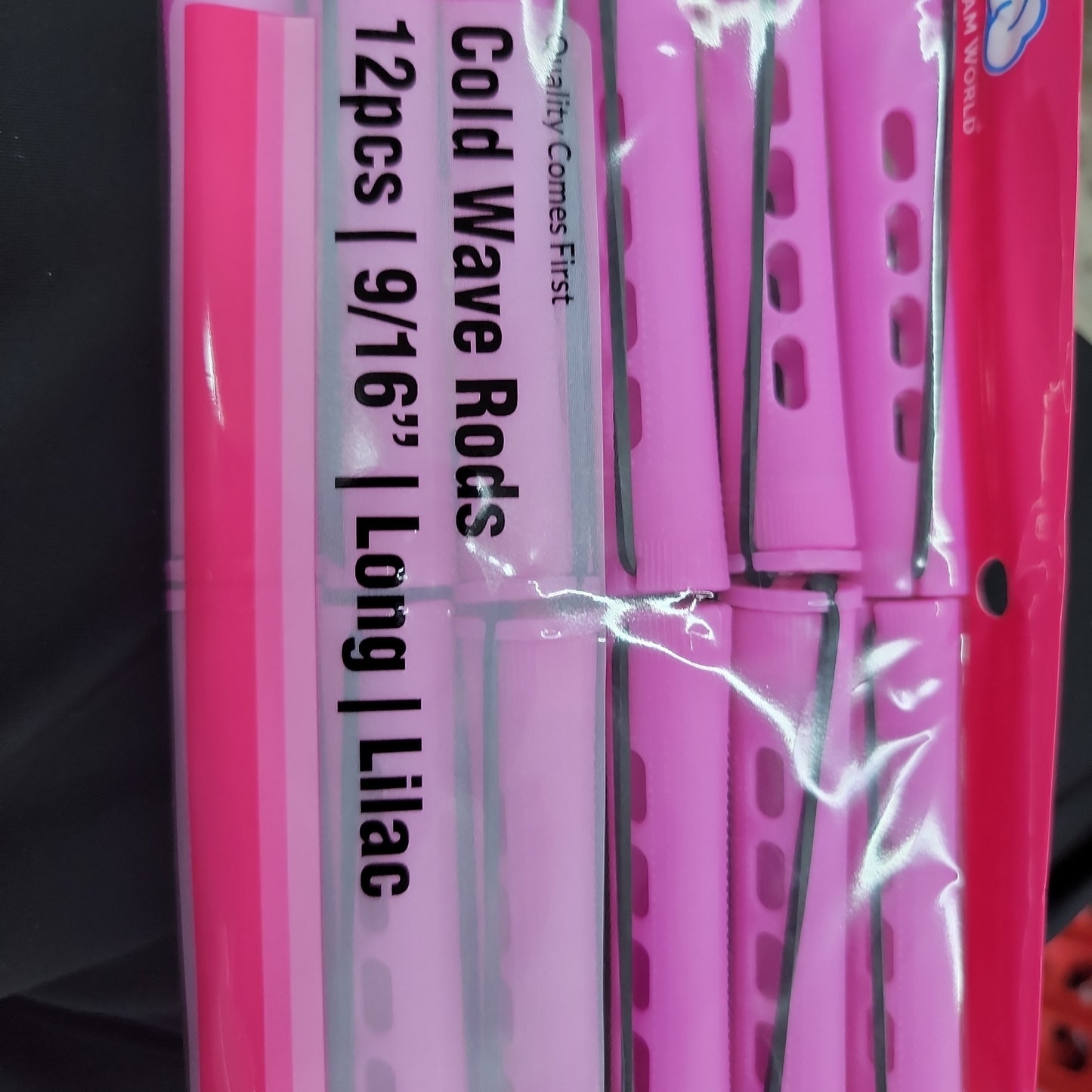 Dream World Cold Wave Rods 12pcs 9/16" Long Lilac