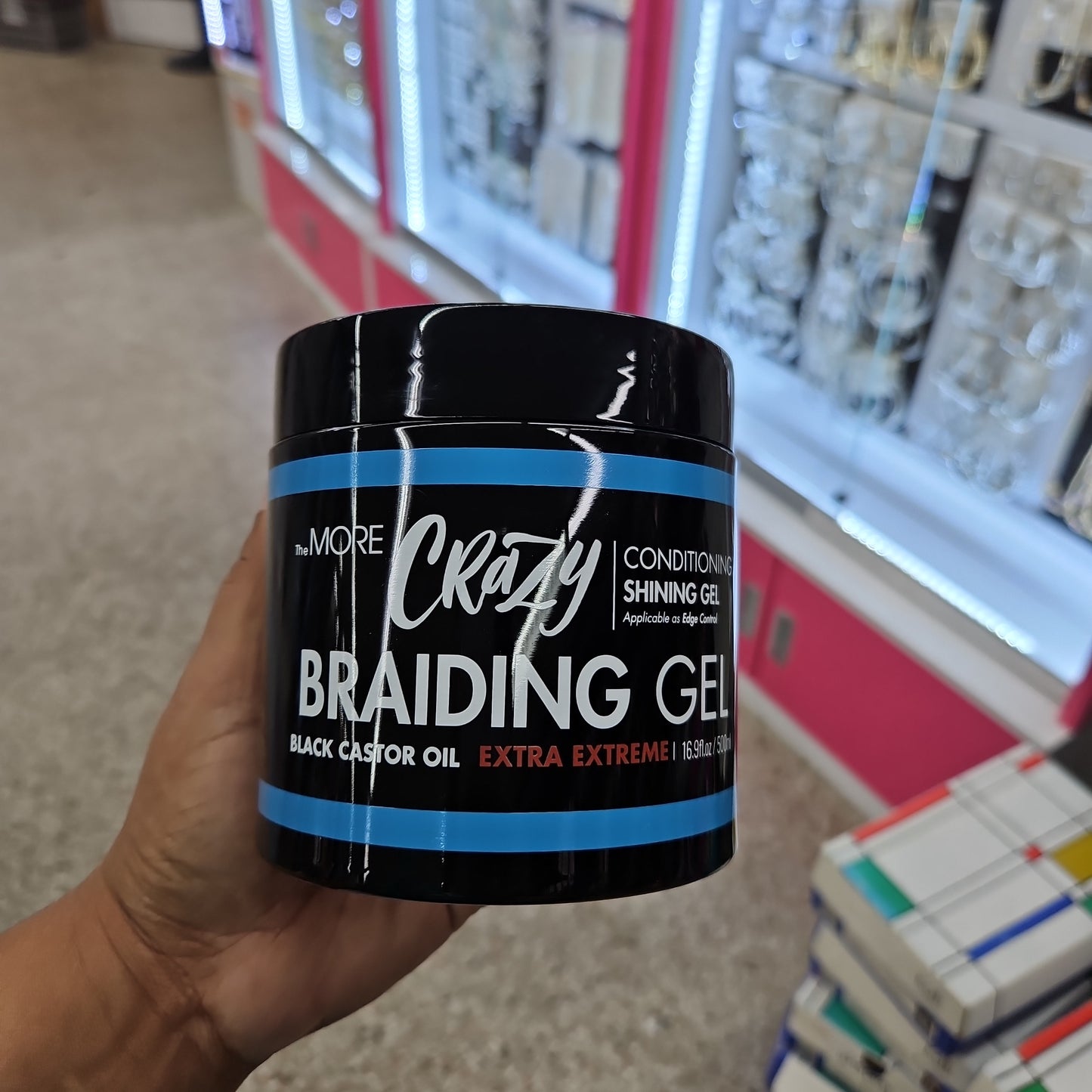 The more crazy braiding gel