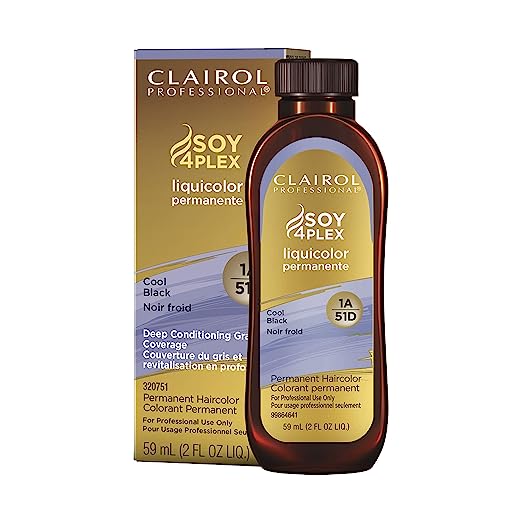 Clairol 1A cool black noir froid 2oz