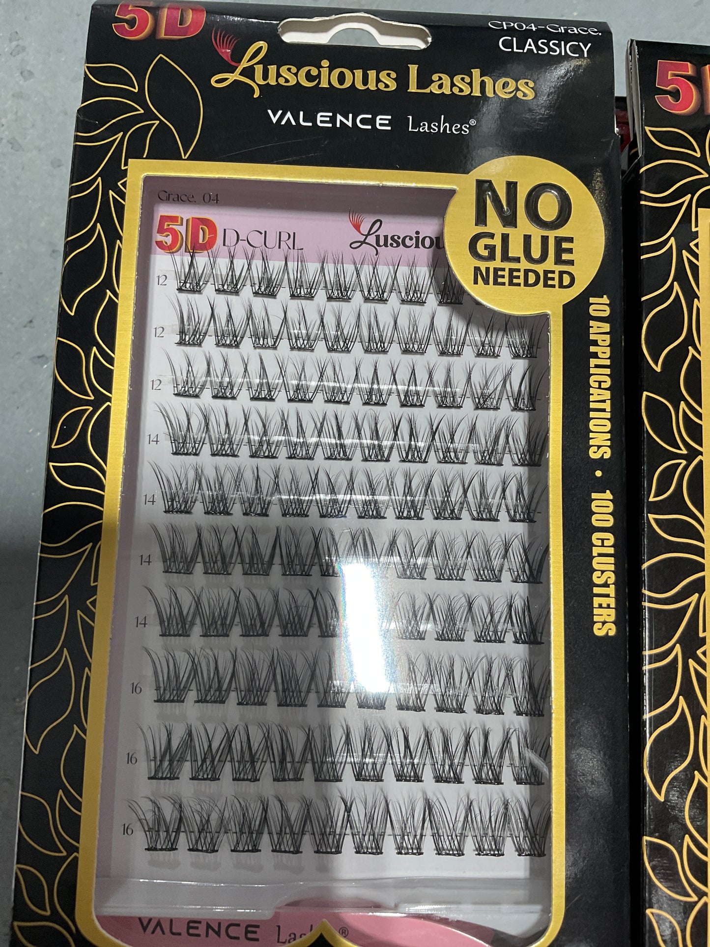 Valence Luscious 100pc Lash Cluster No Glue needed