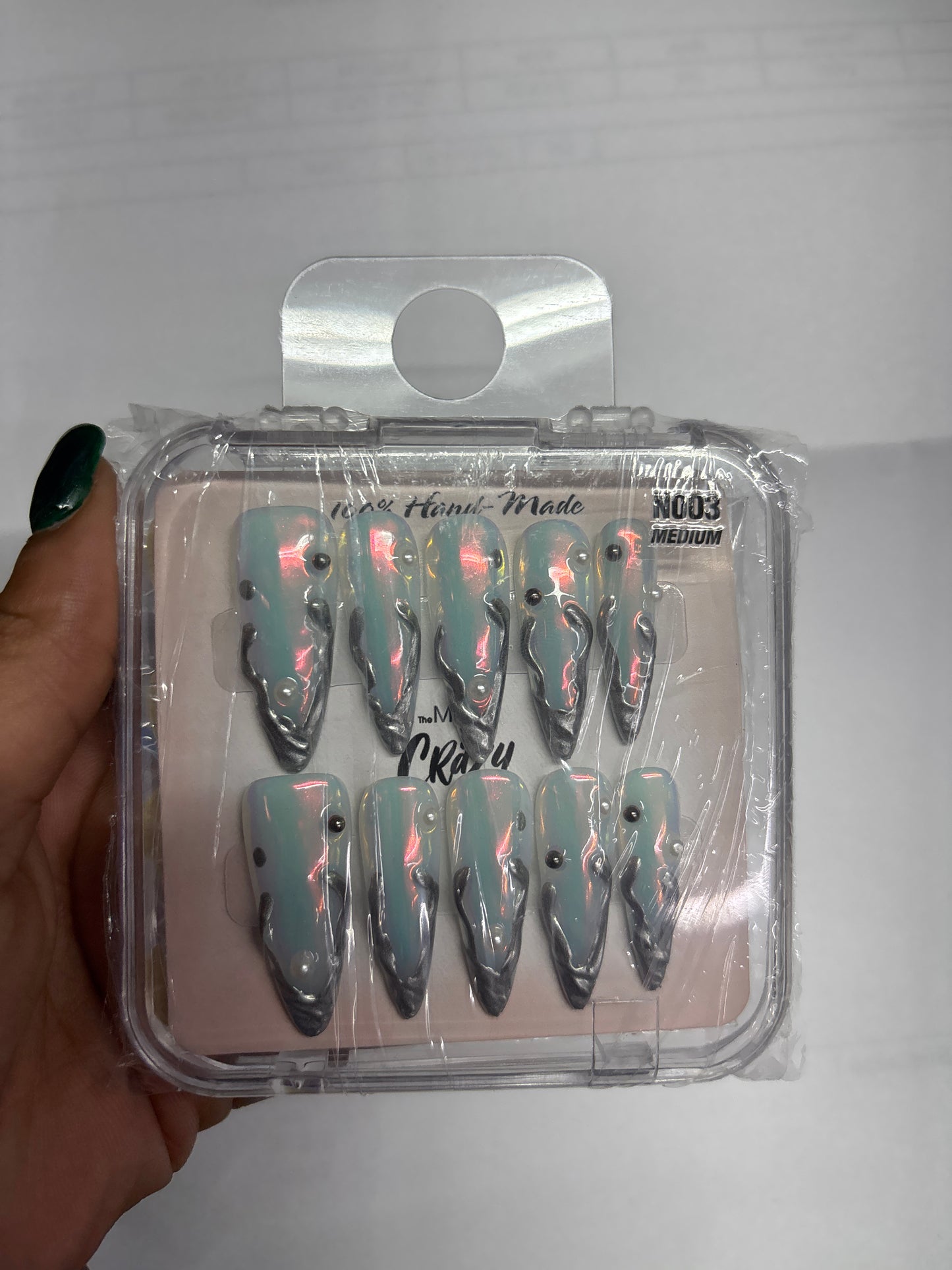 The More Crazy Hand Made Nails N003