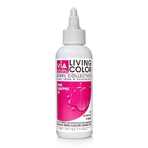 Via natural living colors 2 oz pink dapphire