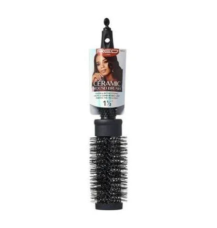 Red By Kiss Heat - Resistant Bristles Ceramic Round 1½" HH12