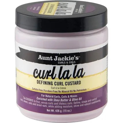 Aunt Jackies Curl la la Defining Curl Custard 15oz