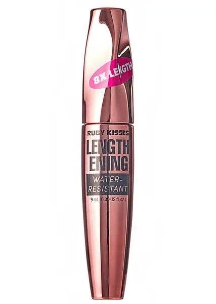 Ruby Kisses Lengthening Mascara Black .30oz RMAL01