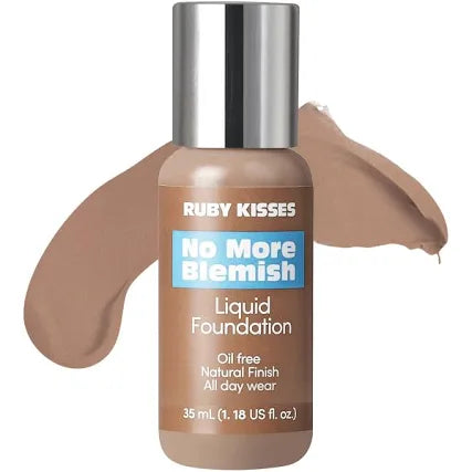 Ruby Kisses No More Blemish Liquid Foundation Caramel BLF12