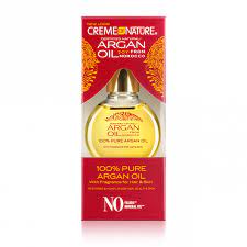 Creme of nature 100% pure argan oil restores protects & moistuizes hair scalp