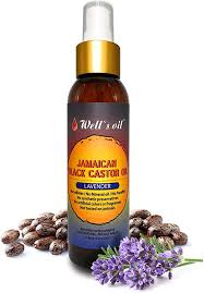 Wells Oil jamacian black castor oil Lavander 4oz