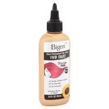 Bigen semi permanet hair color vivid shades passion pink
