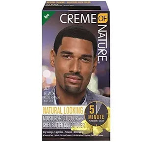 Creme Of Nature Men Jet Black