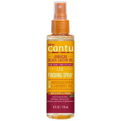 Cantu Jamaican black castor oil Finishing spray 4oz