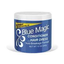 Blue Magic Cond Hair Dress Blue 12oz - Beauty Giant