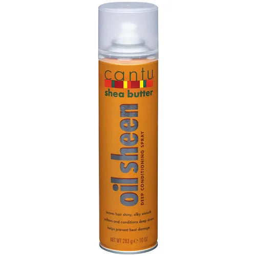 Cantu shea buttet Oil sheen deep conditioning spray 10oz