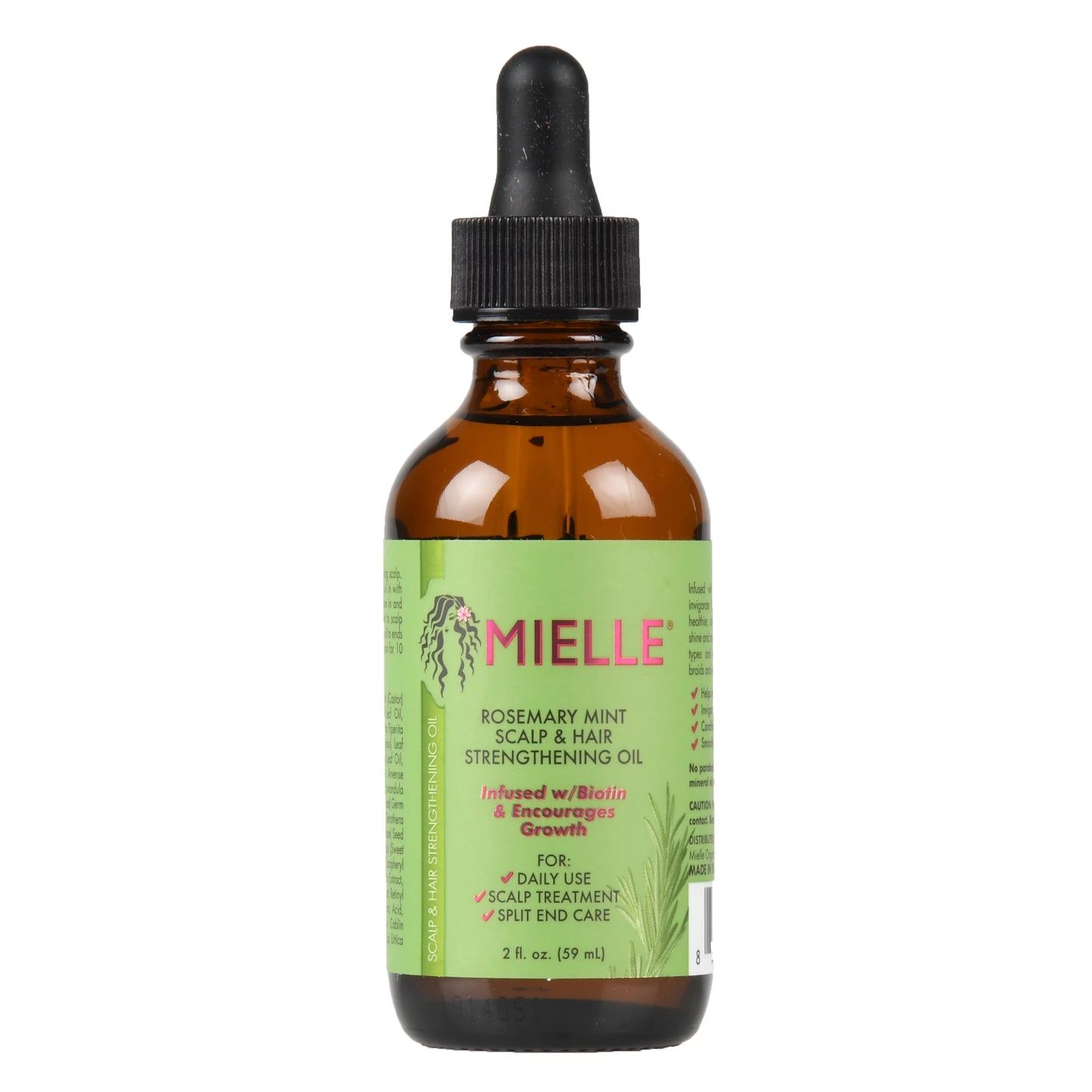Mielle Rosemary Mint Scalp & Hair Strengthening Oil 2oz