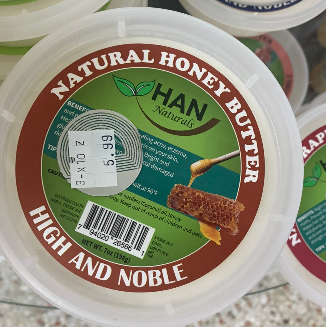 Han naturalsnatural Honey Butter 7oz by beauty-giant