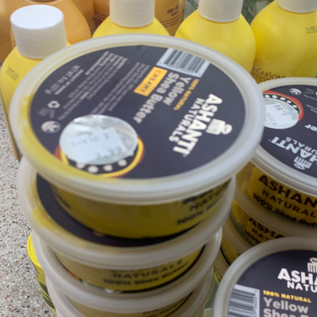 Ashanti naturals Yellow Shea Butter Creamy 8oz