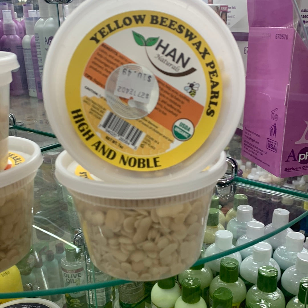 Yellow Beeswax Pearls 7oz