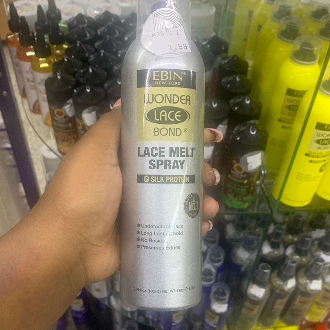 Lace melt silk protein