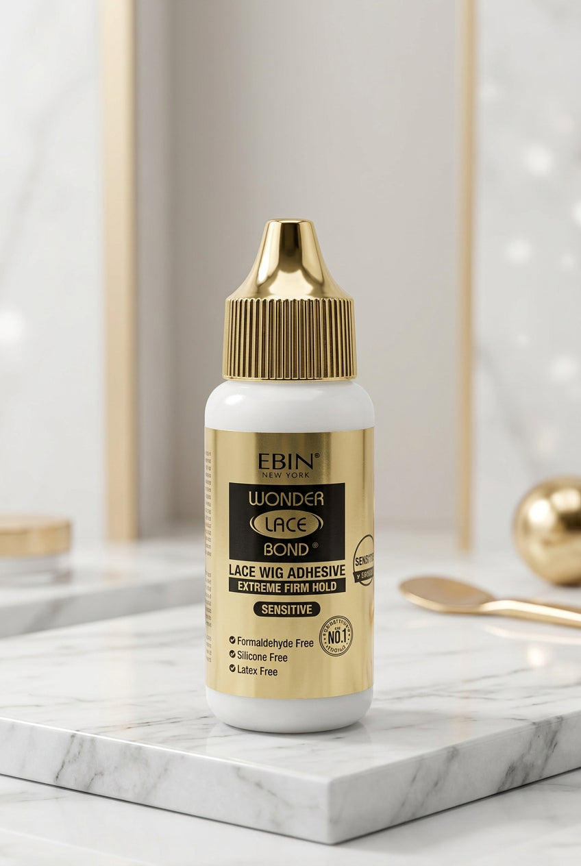 Ebin new york wonder lace bond lace wig adhesive extreme firm hold sensitive 1.18 oz by Beauty Giant