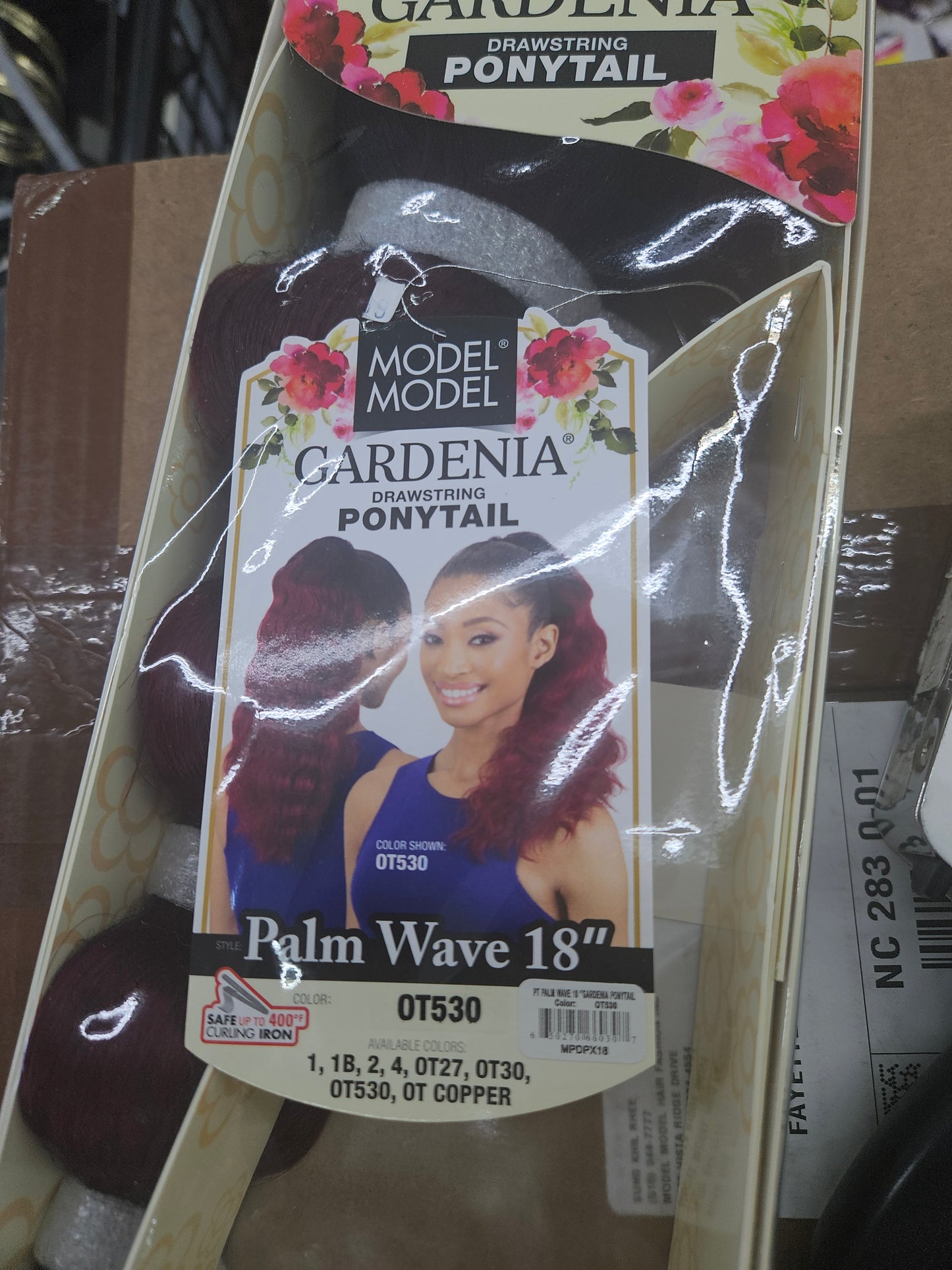 Model model palm wave ponytail 18"