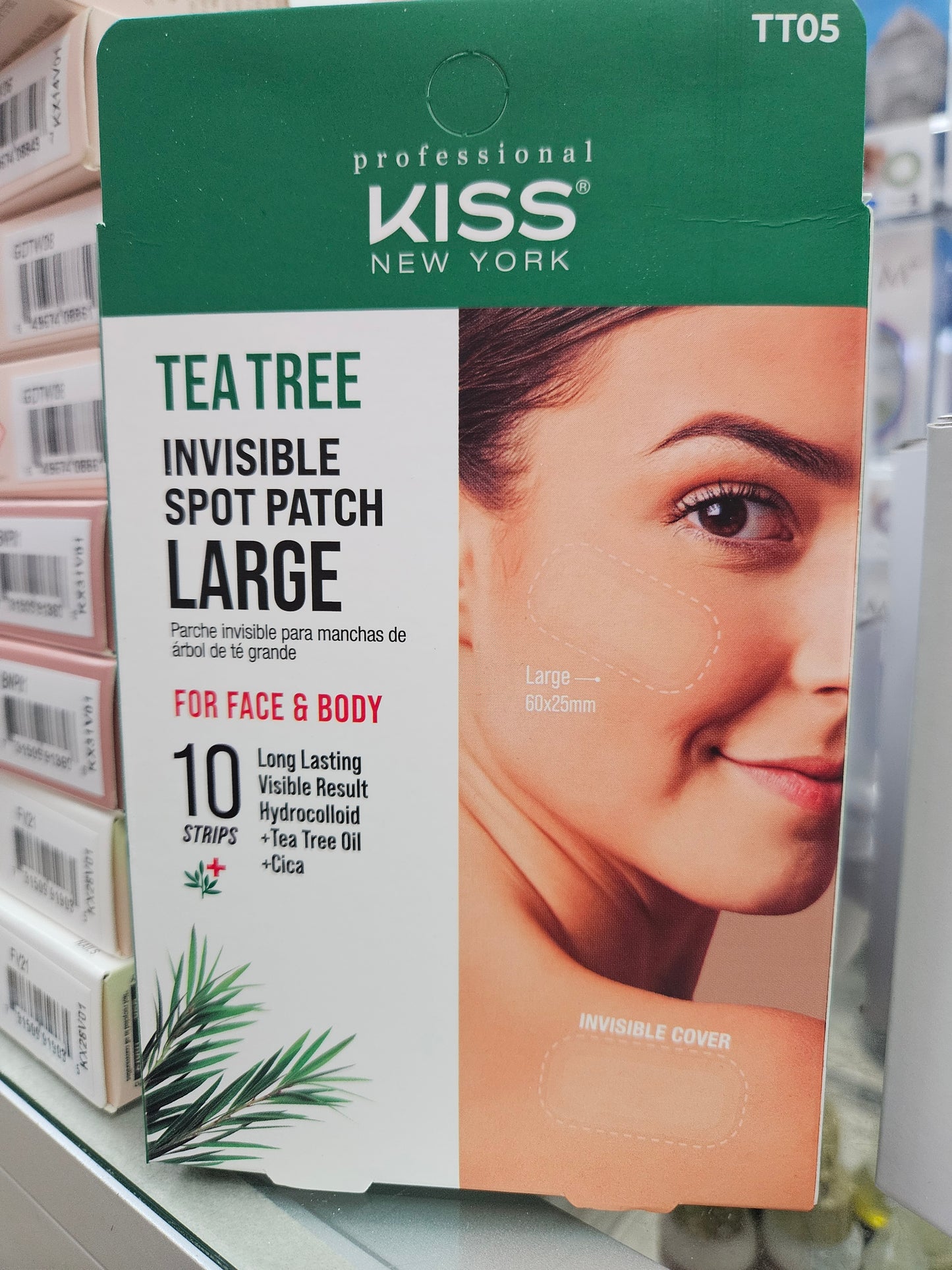 Kiss tea tree invisible spot patch large