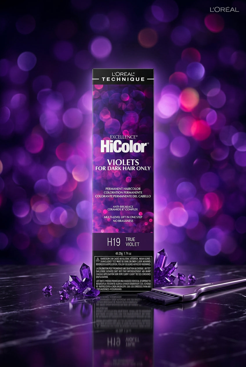 LOREAL EXC HICOLOR True Violet H19 by Beauty Giant