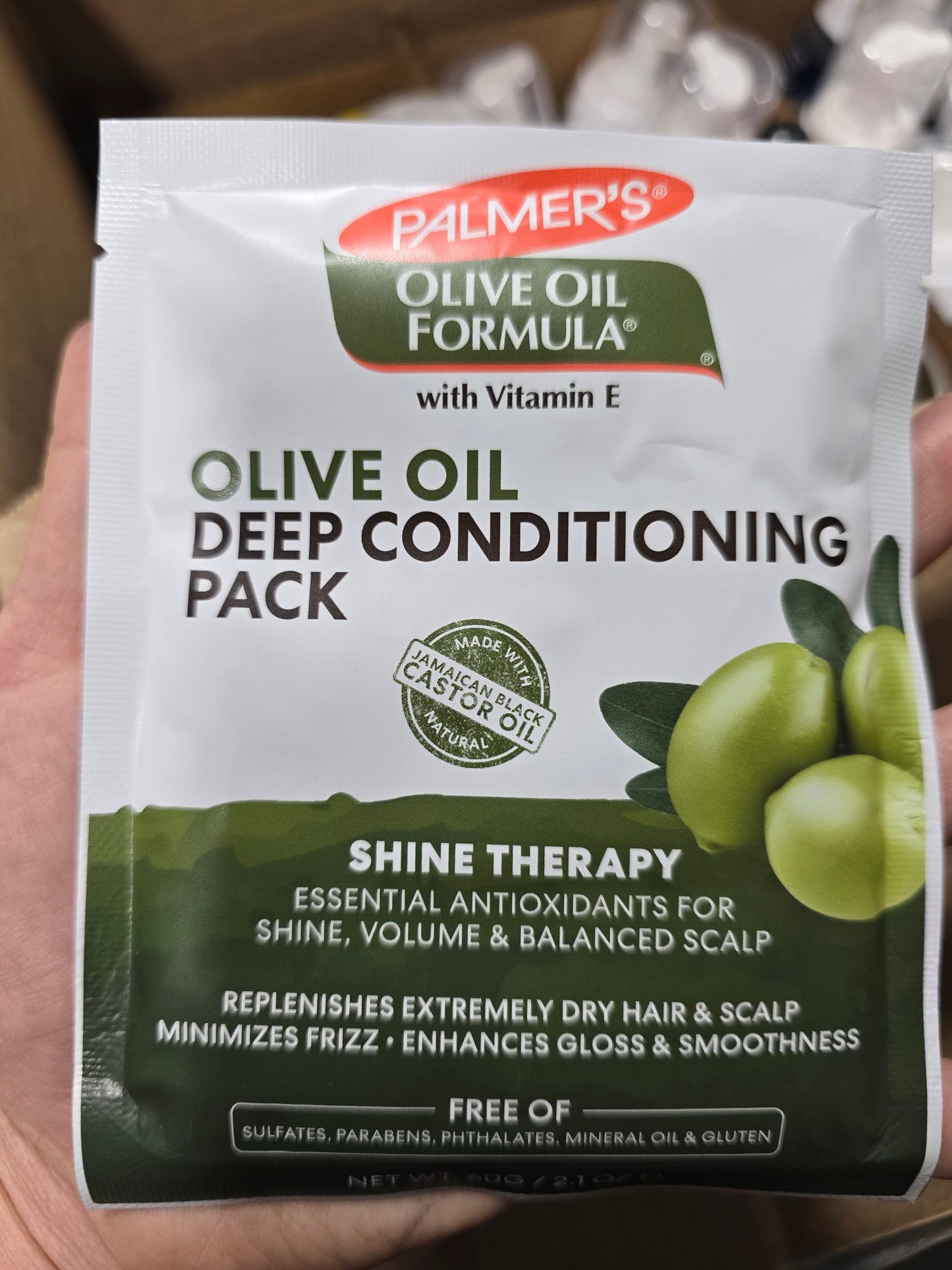 Palmer olive oil deep conditioning
