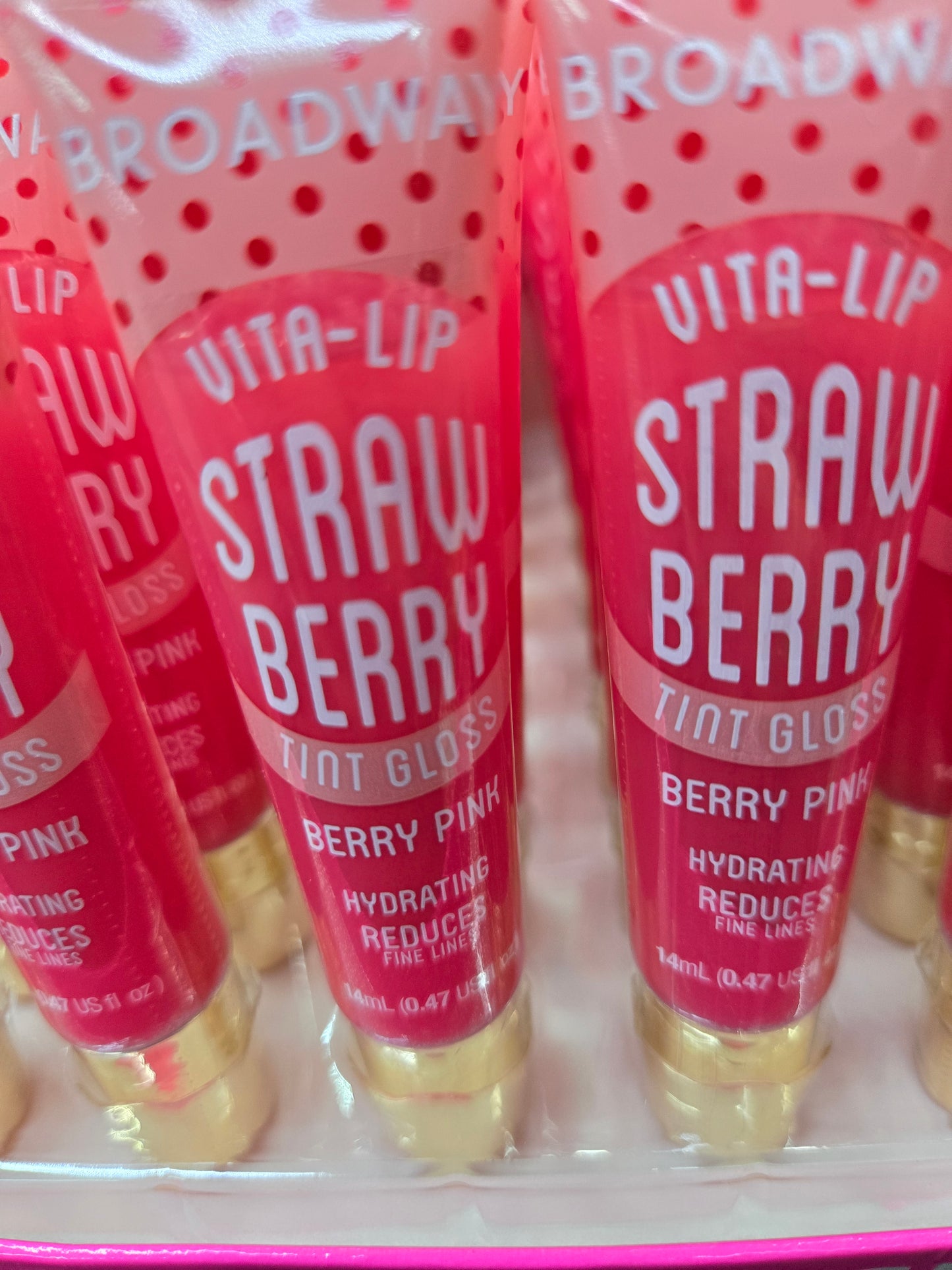 Broadway strawberry lip gloss