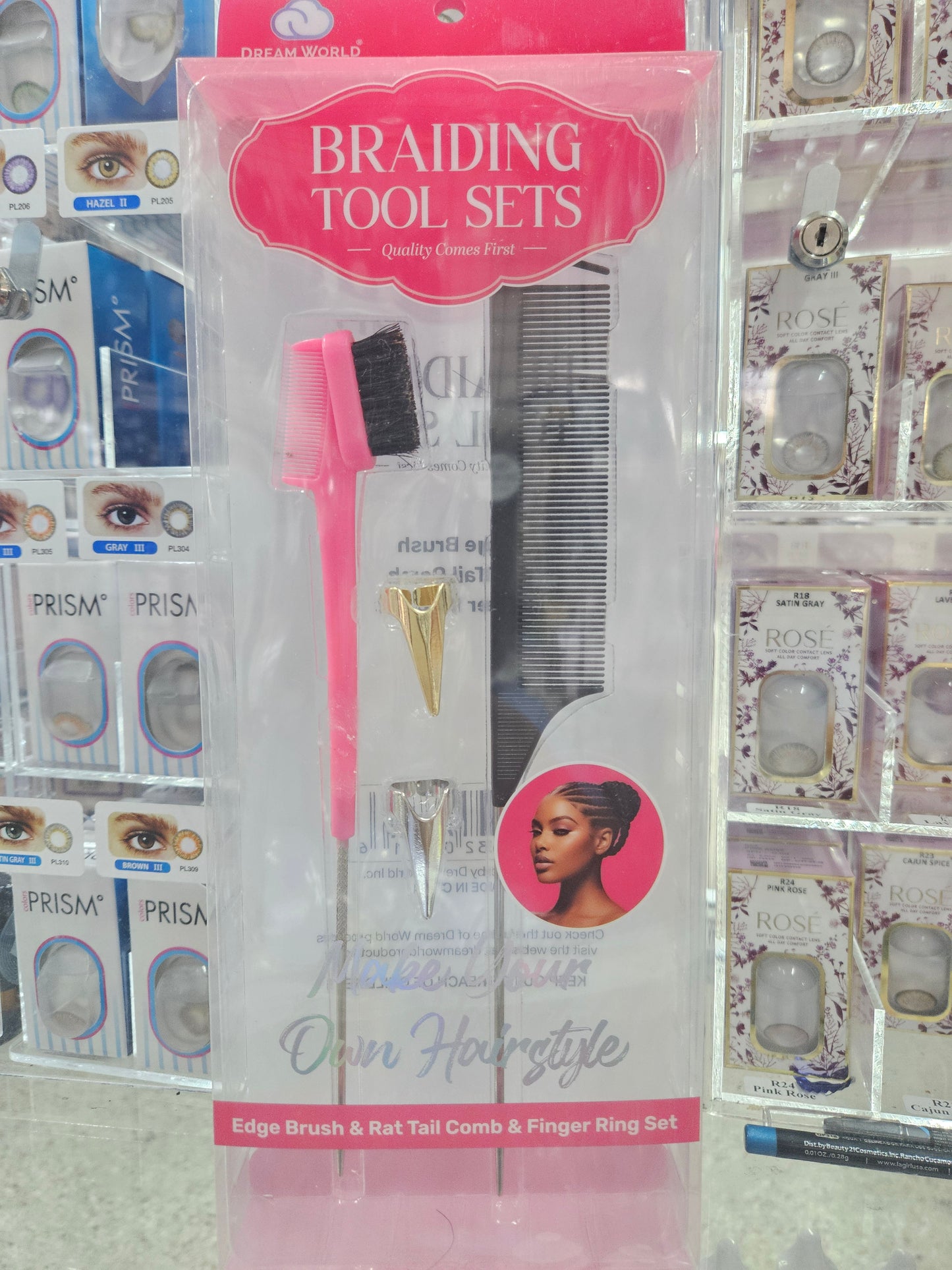 Dream world braiding tool sets
