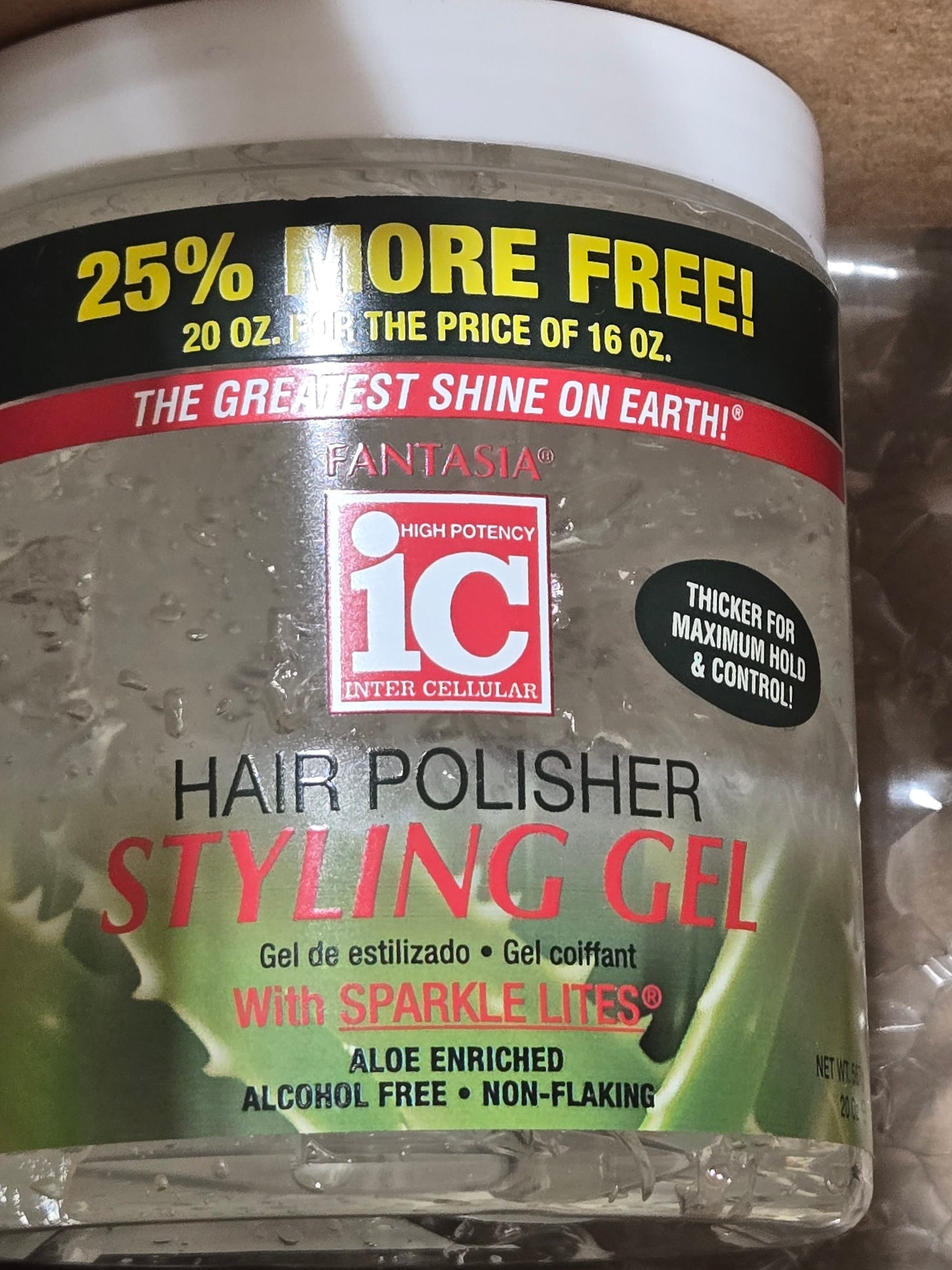 Fantasia hair polisher styling gel