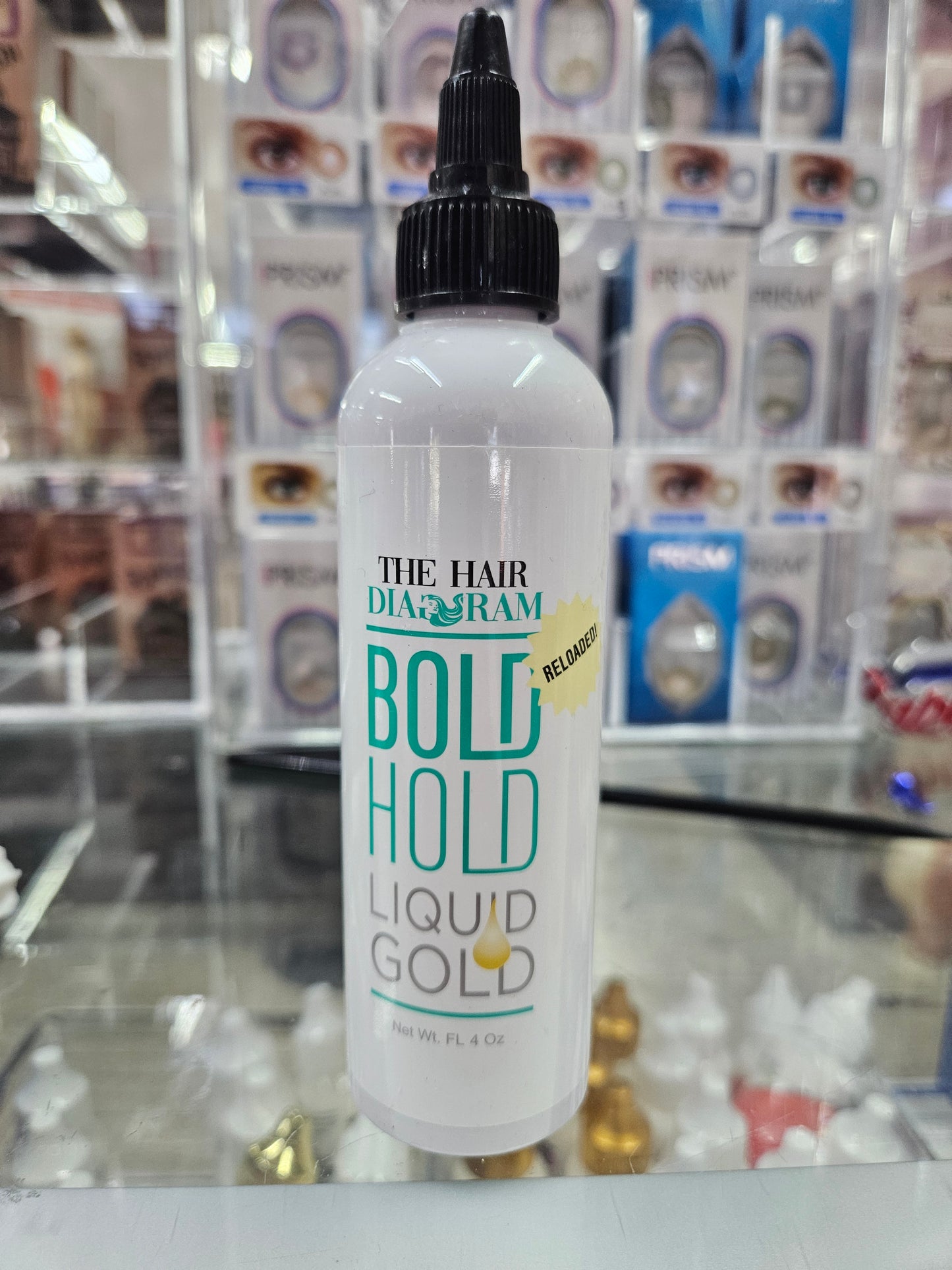 The diagram bold hold liquid gold