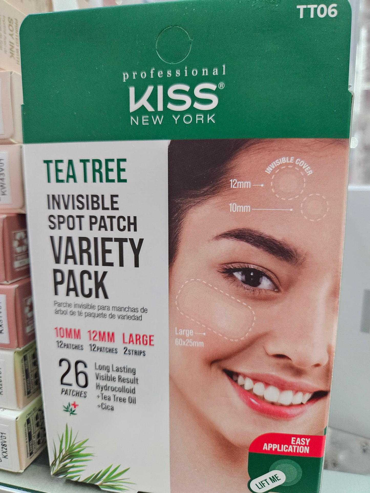Kiss tea tree invisible spot patch variety