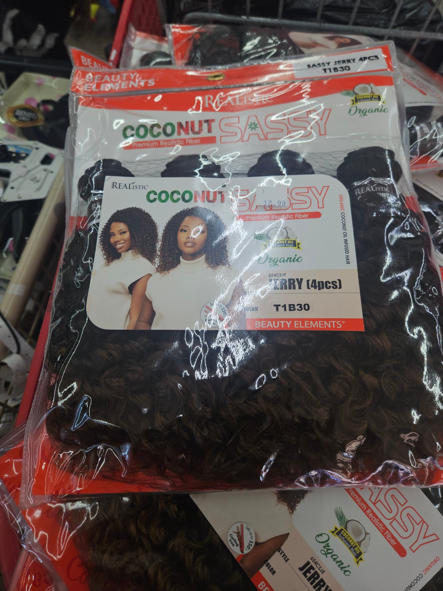 Beauty elements coconut sassy jerry one pack